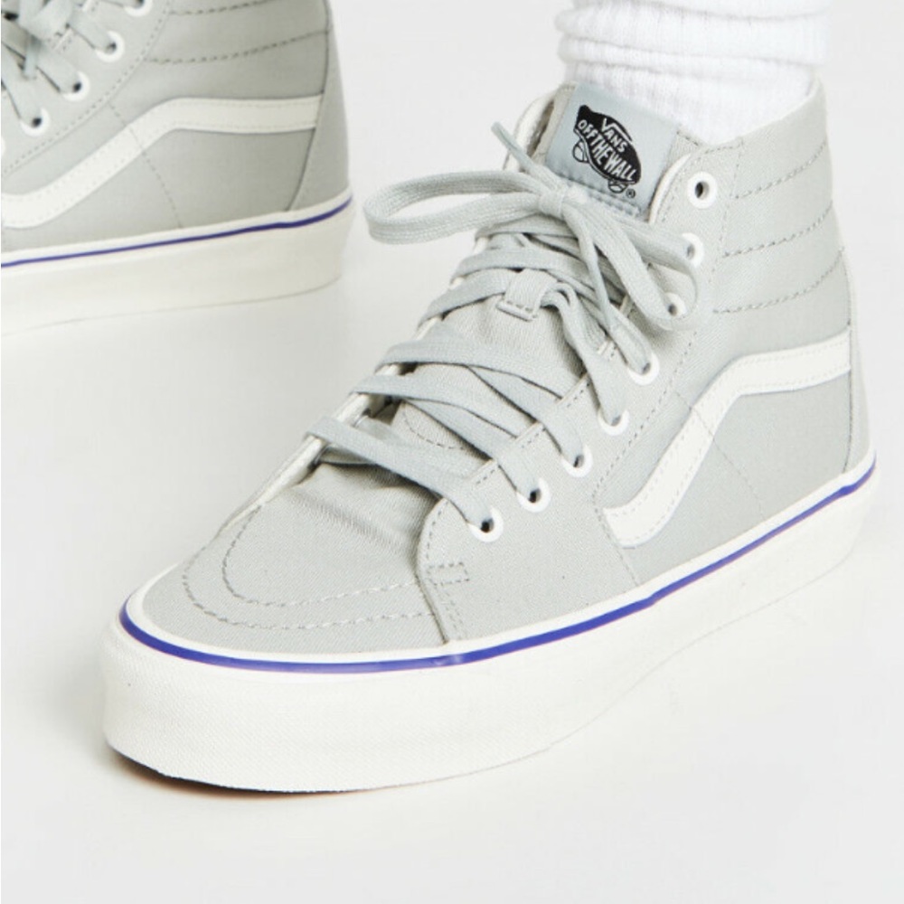 retro cali sk8 hi tapered mineral grey